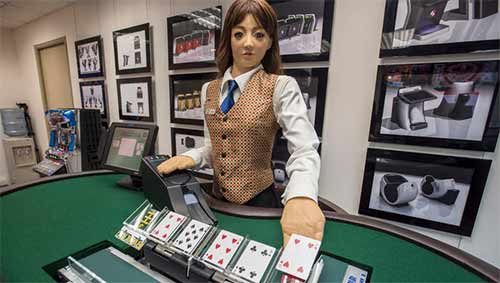 Croupier Robot Poker